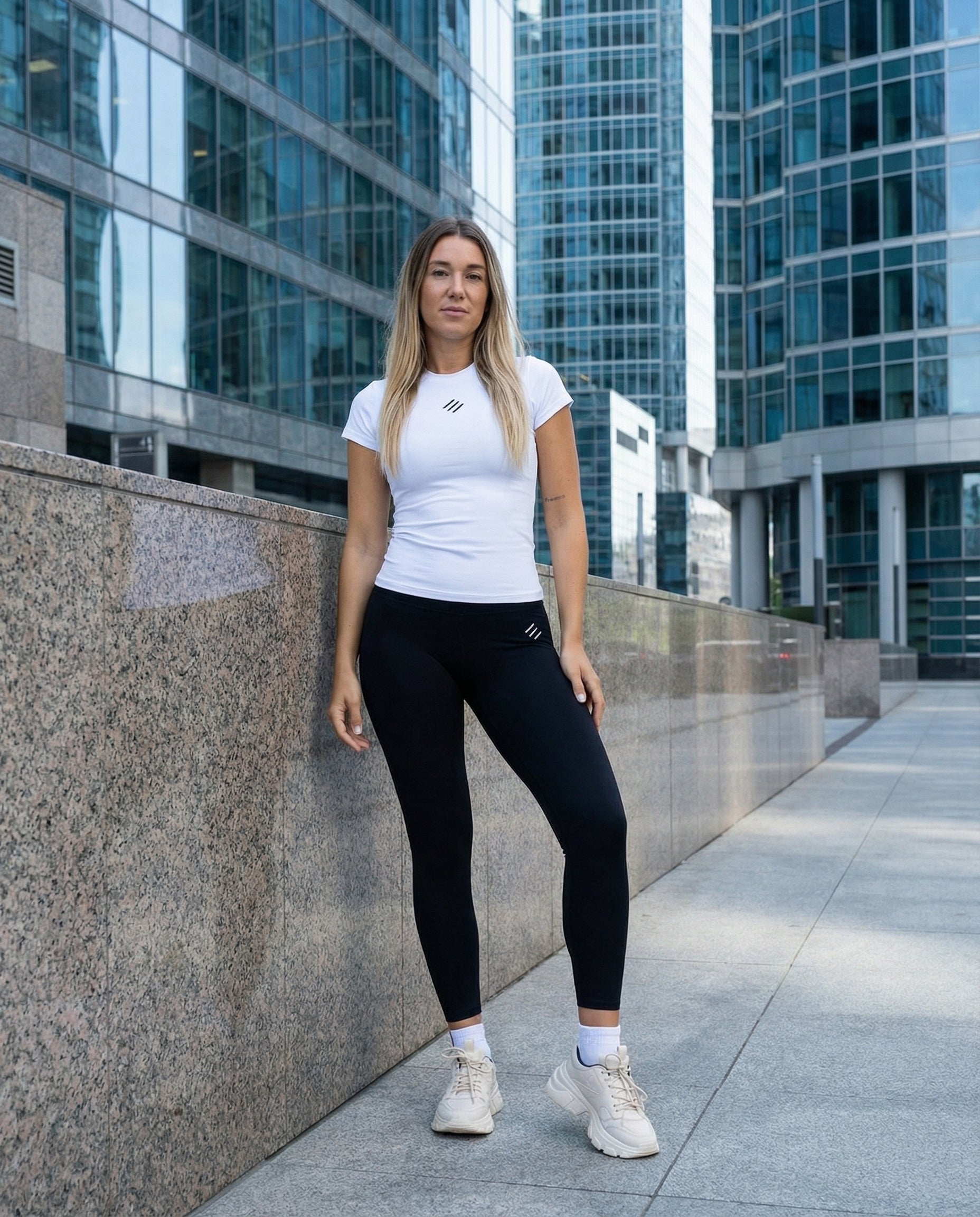 T-shirt | slimfit | White