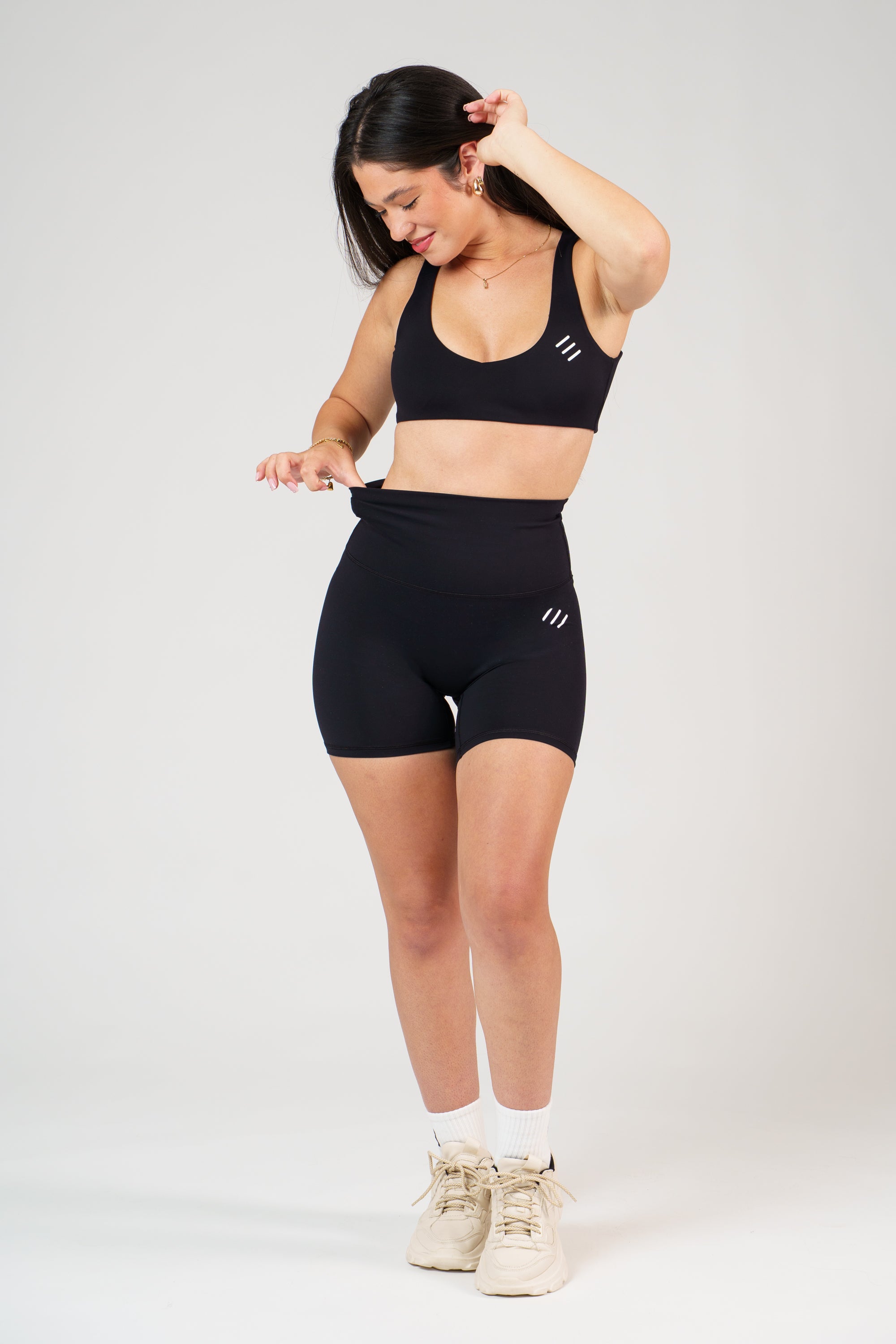 Leggings corti neri Extreme Comfy