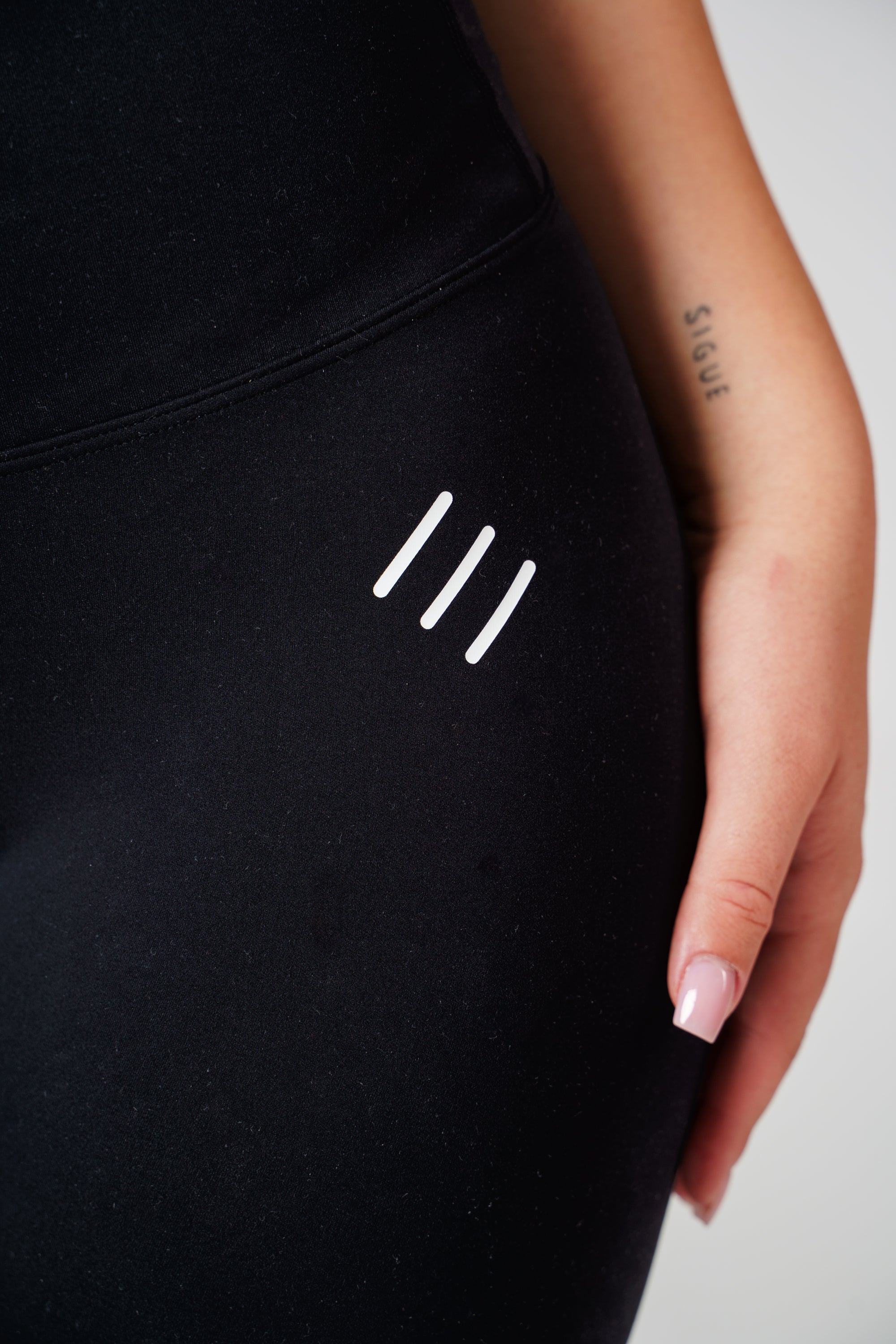 Leggings corti neri Extreme Comfy