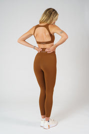 Leggings lunghi marroni Extreme Comfy