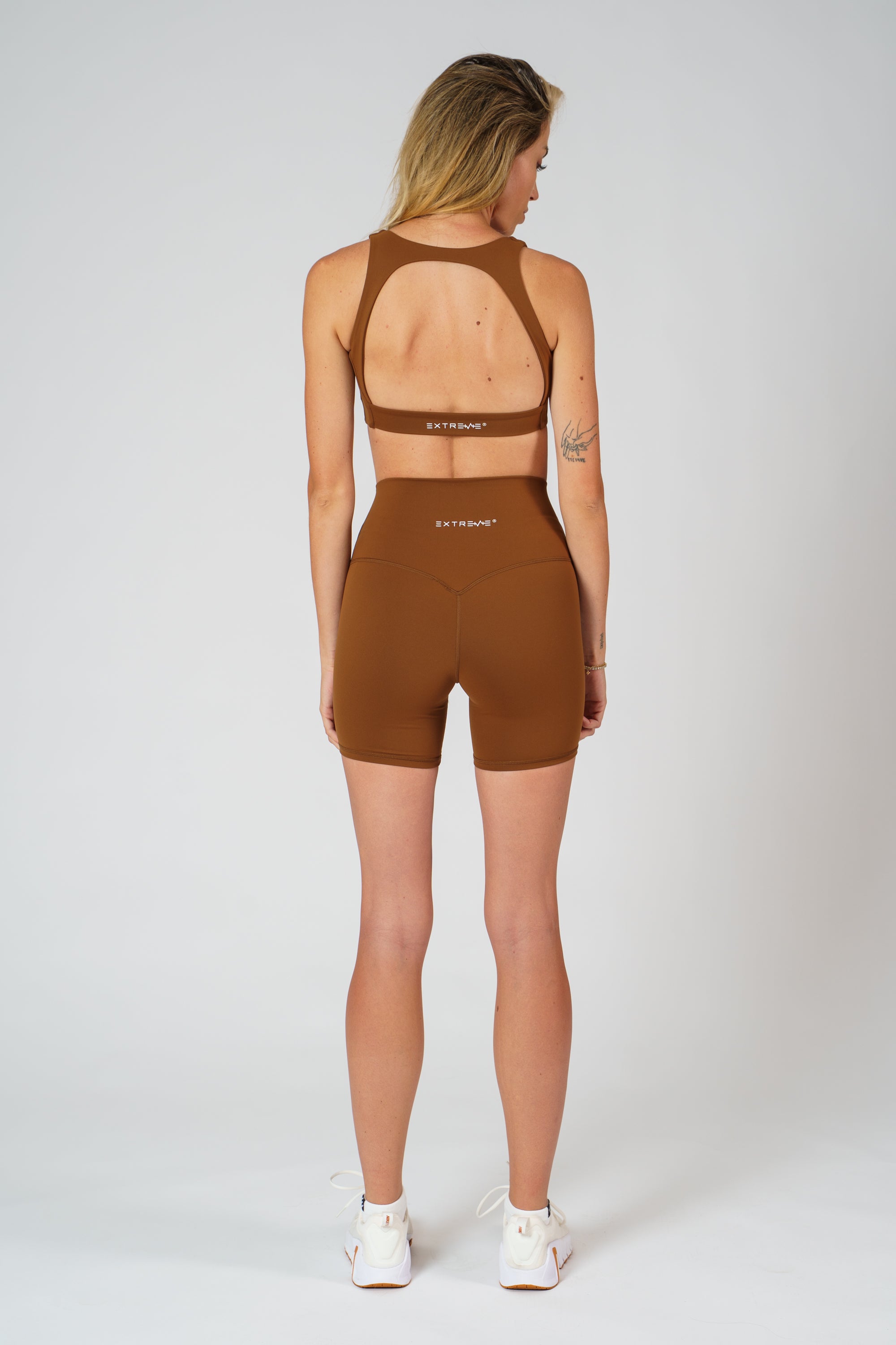 Krátké legíny hnědé Extreme Comfy