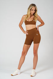 Krátké legíny hnědé Extreme Comfy