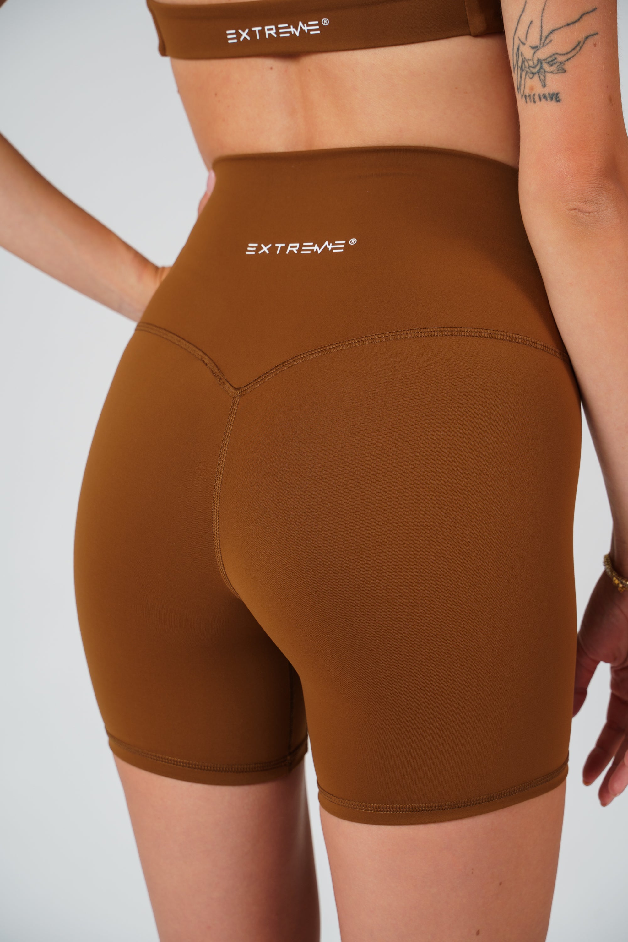 Krátké legíny hnědé Extreme Comfy