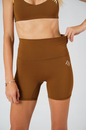 Krátké legíny hnědé Extreme Comfy