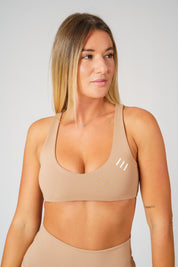 Reggiseno sportivo beige Extreme Comfy
