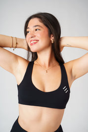 Reggiseno sportivo nero Extreme Comfy