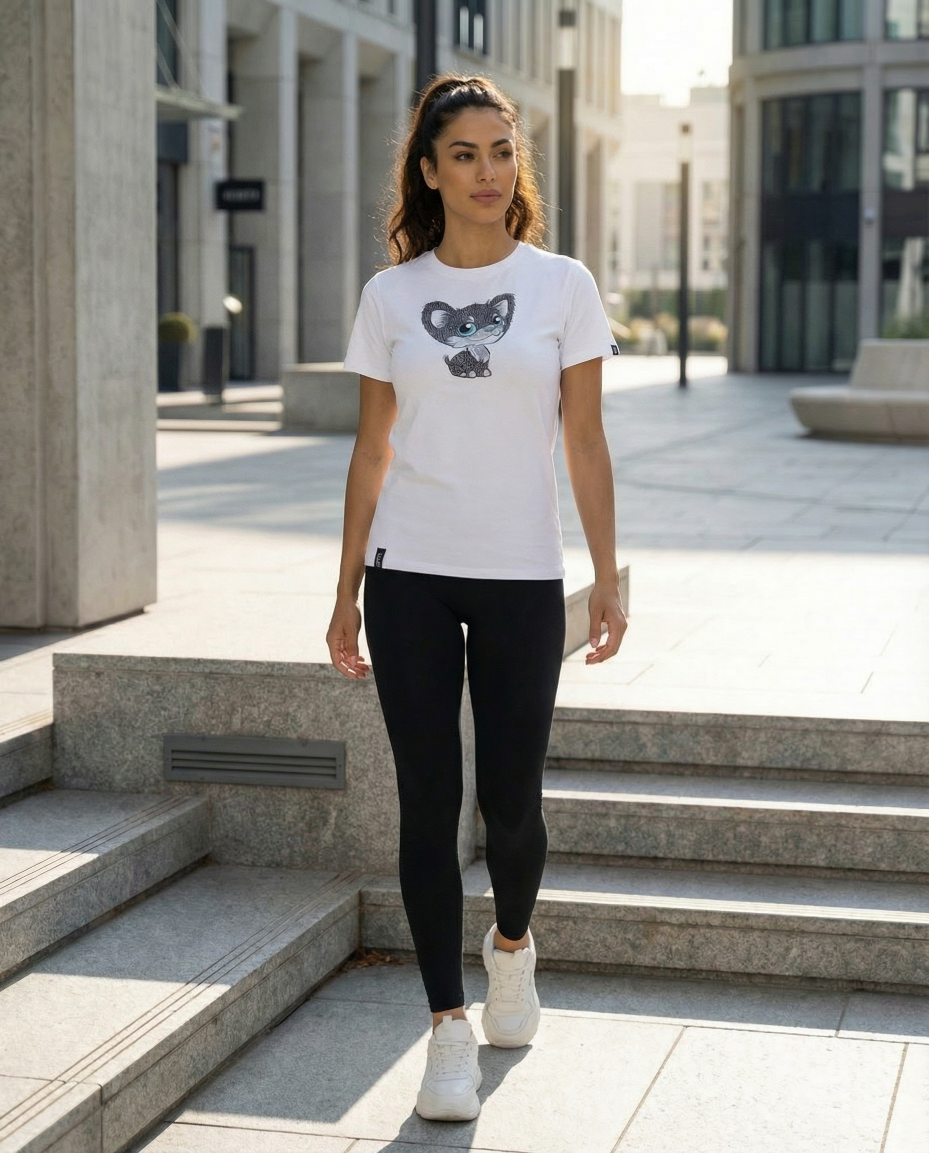T-shirt | regular | White
