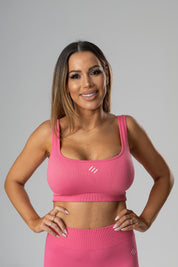 Reggiseno sportivo rosa Extreme Vibe