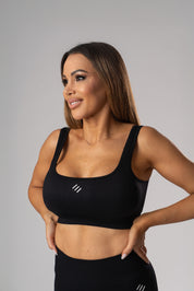 Reggiseno sportivo nero Extreme Vibe