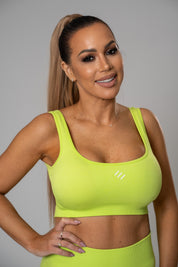 Reggiseno sportivo lime Extreme Vibe
