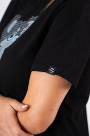 T-shirt regular black Extreme Mascotta