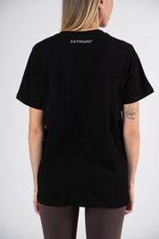 T-shirt oversize black Extreme Timeless