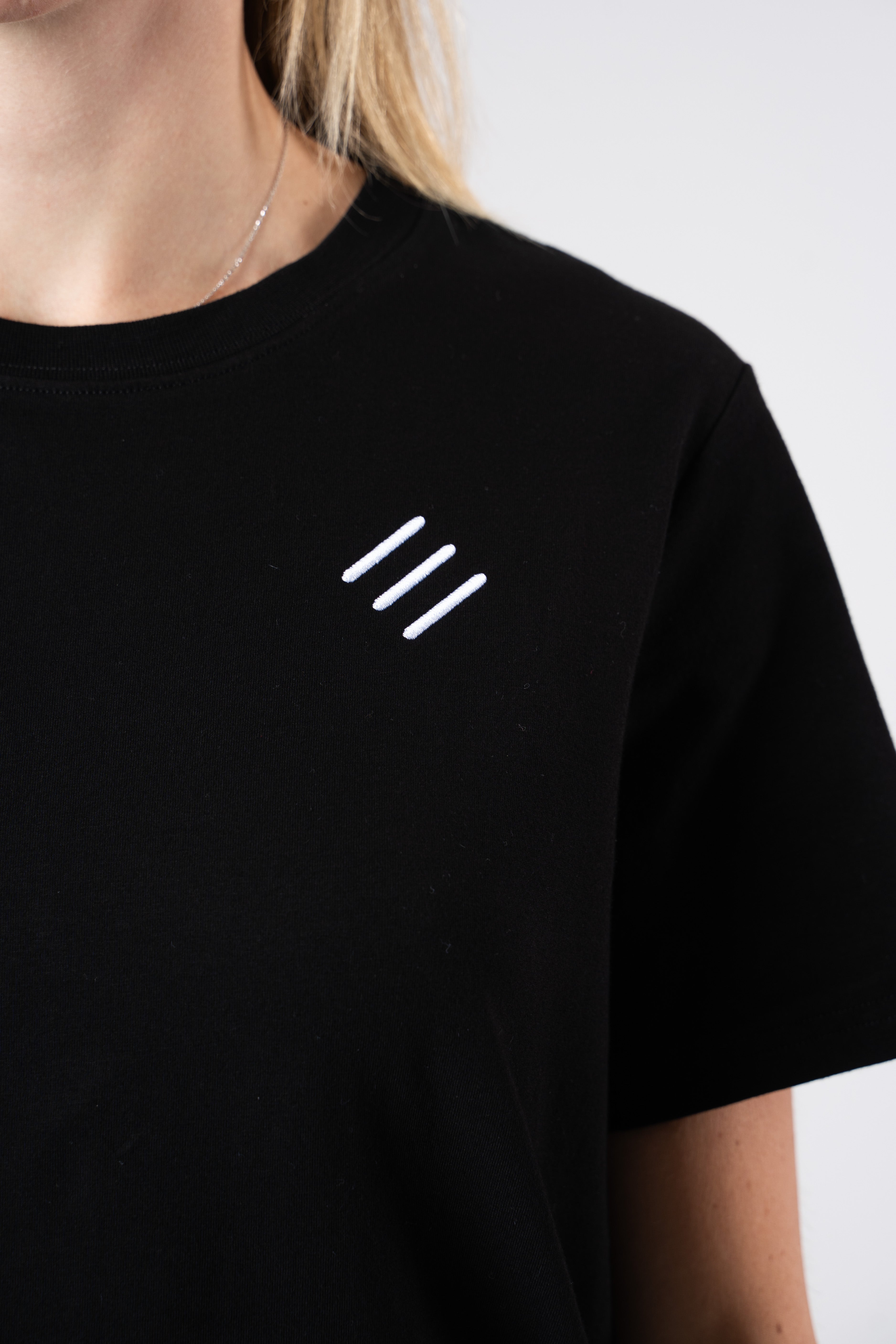 T-shirt oversize black Extreme Timeless