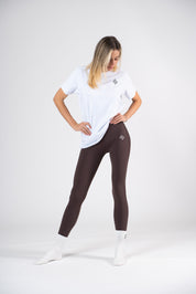 Maglietta corta bianca oversize Extreme Timeless