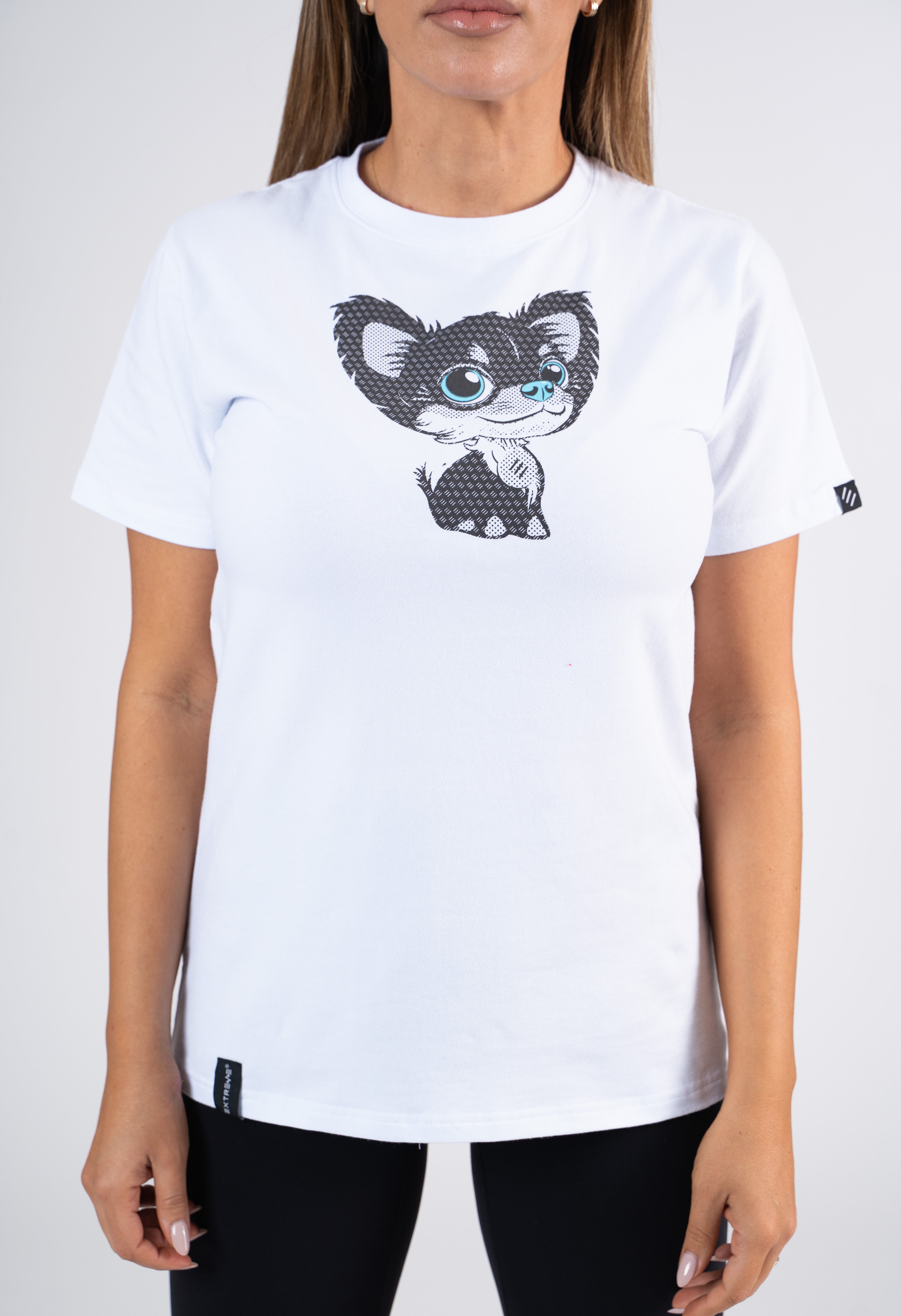 T-shirt regular white Extreme Mascotta