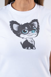 T-shirt regular white Extreme Mascotta