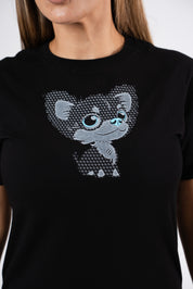 T-shirt regular black Extreme Mascotta