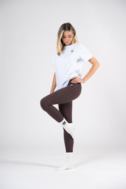 Maglietta corta bianca oversize Extreme Timeless