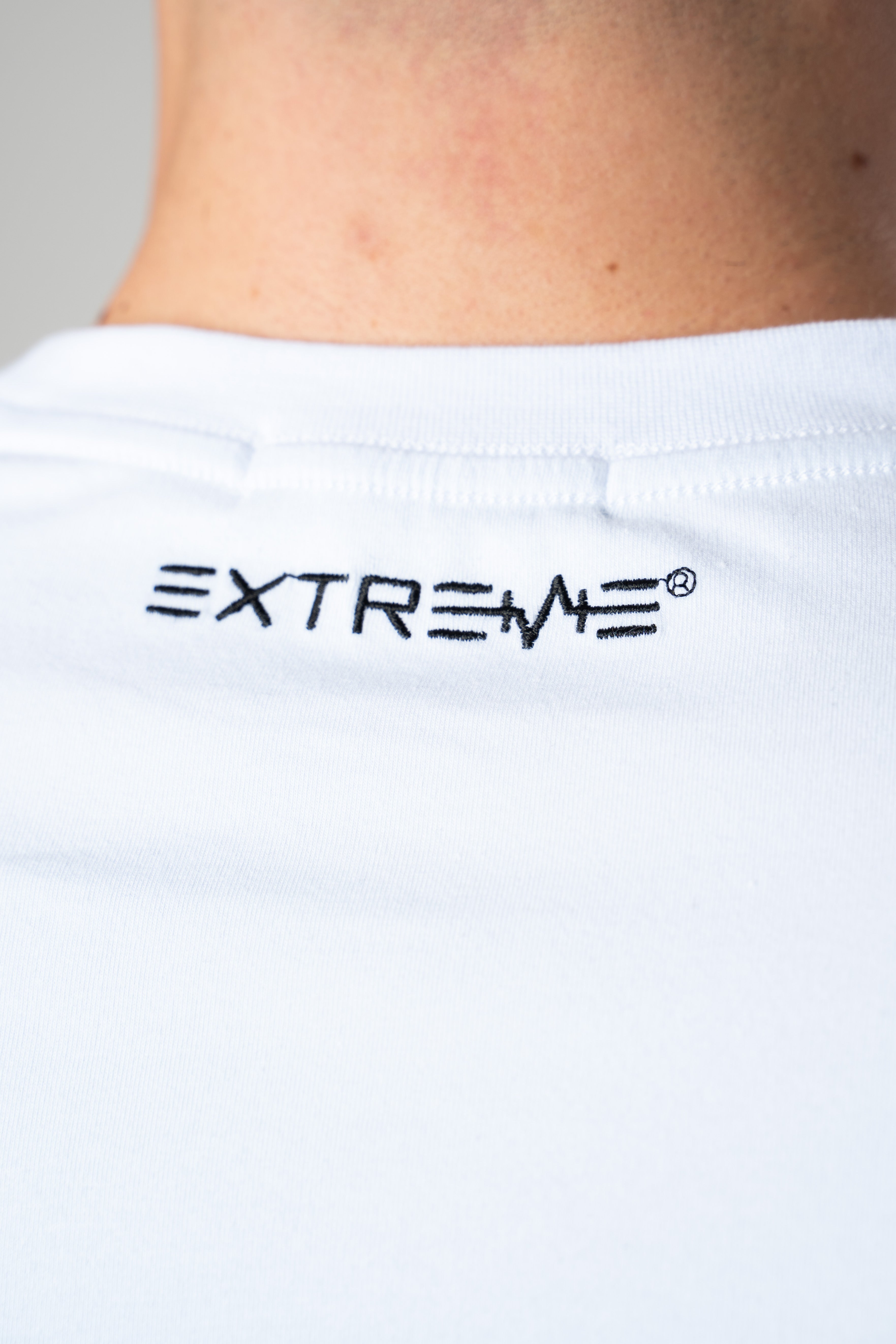 Men's T-shirt slim fit white Extreme Timeless
