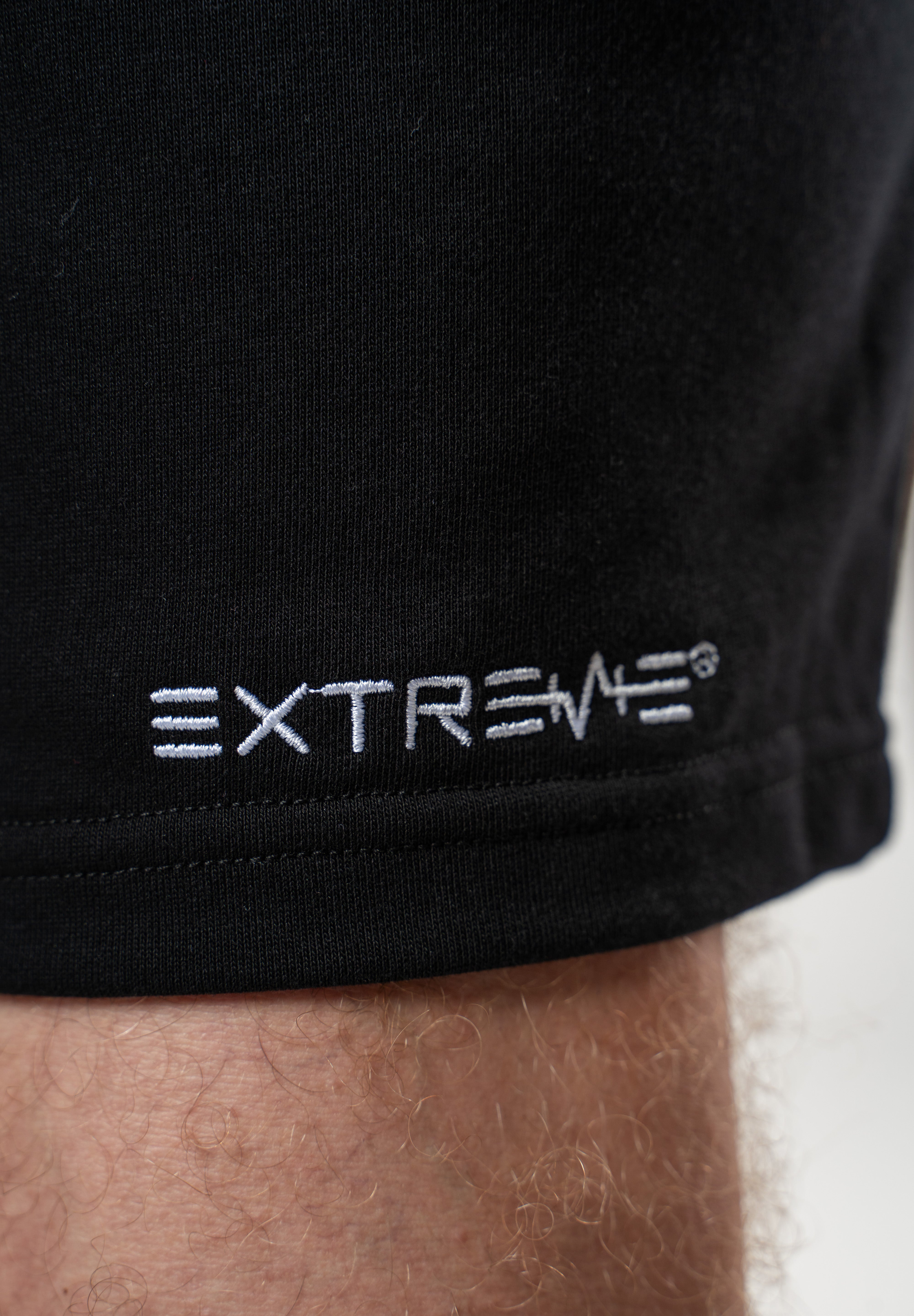 Pantaloncini corti da uomo neri Extreme Timeless