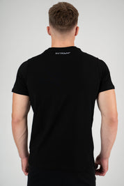 Maglietta corta da uomo nera Extreme Timeless