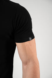 Maglietta corta da uomo nera Extreme Mascotta