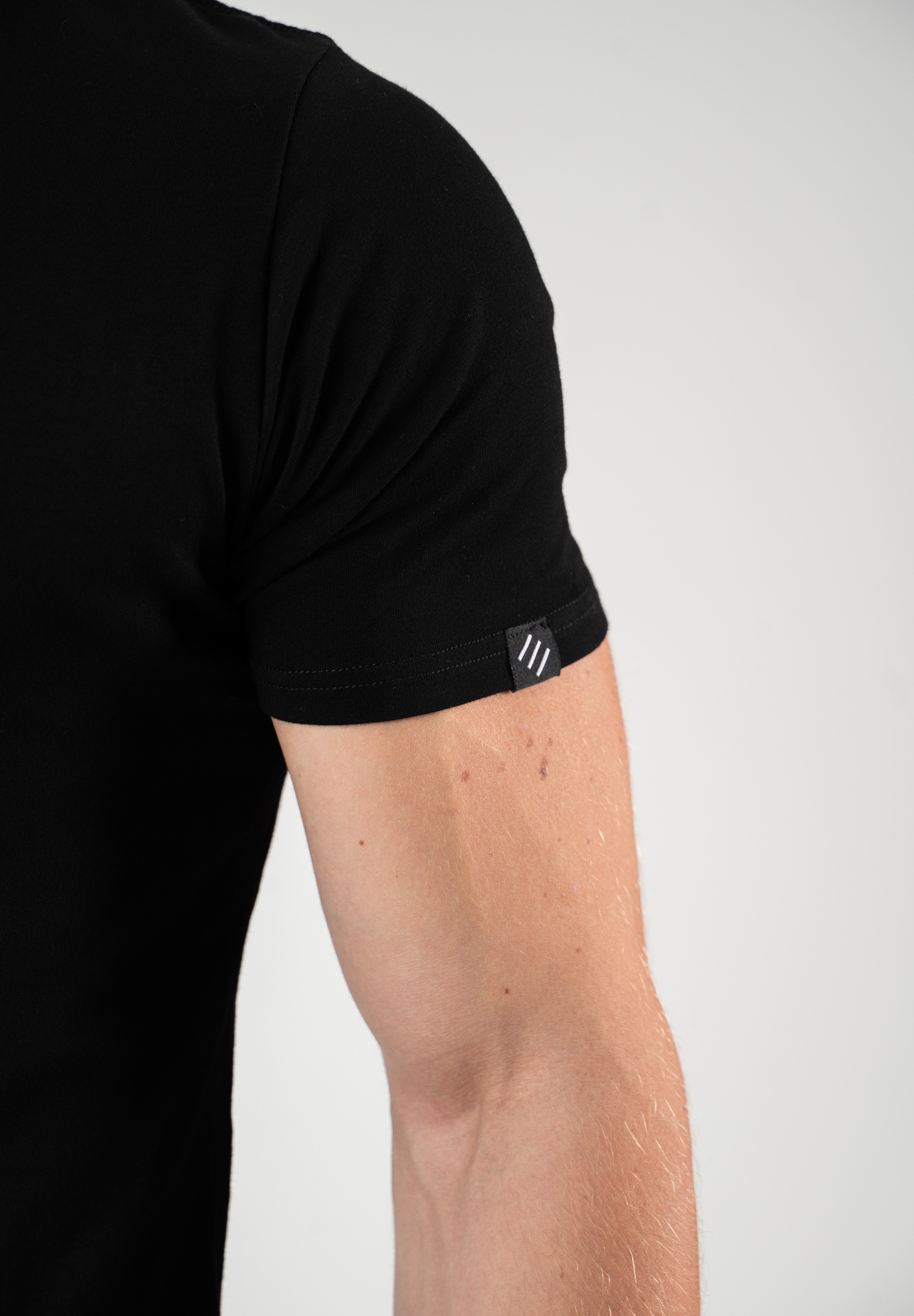 Maglietta corta da uomo nera Extreme Mascotta