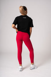 Maglietta corta nera oversize Extreme Mascotta