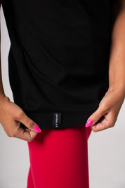 Maglietta corta nera oversize Extreme Mascotta