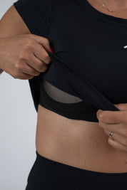Crop Top | Black