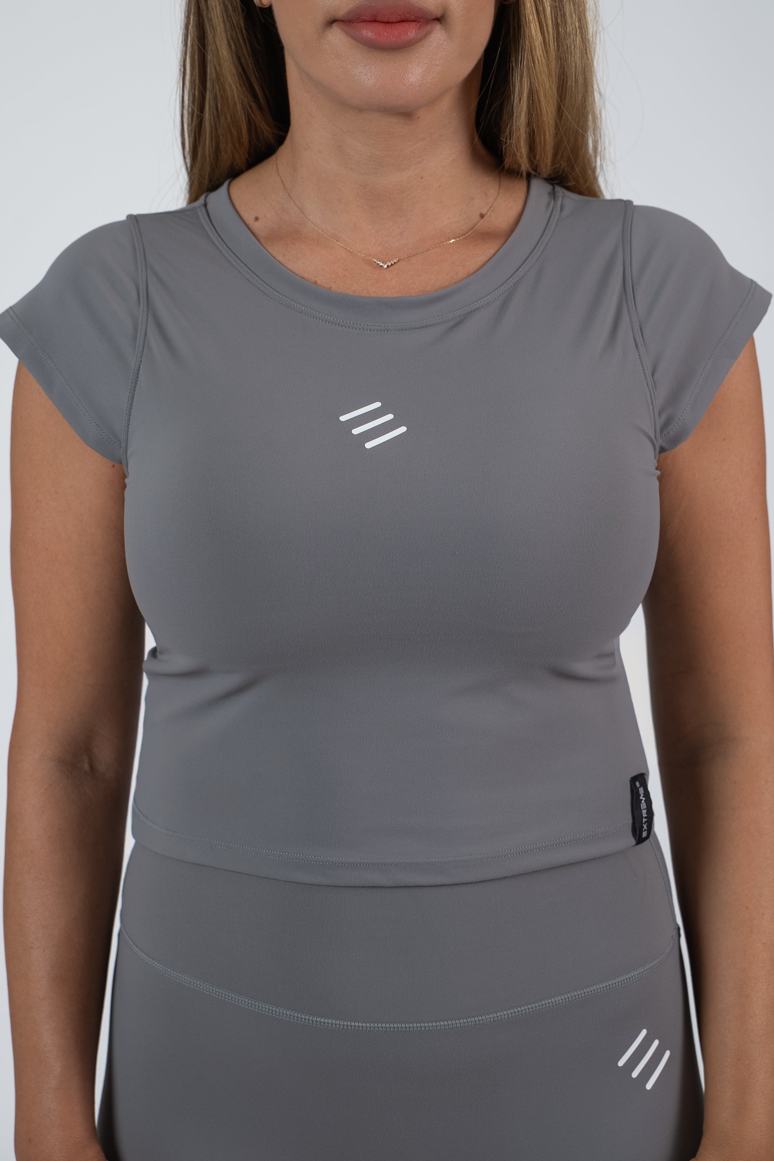 Crop Top | Grey
