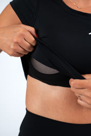 Crop Top | Nero