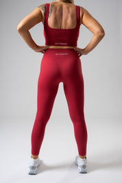 Leggings lunghi rossi Extreme Vibe