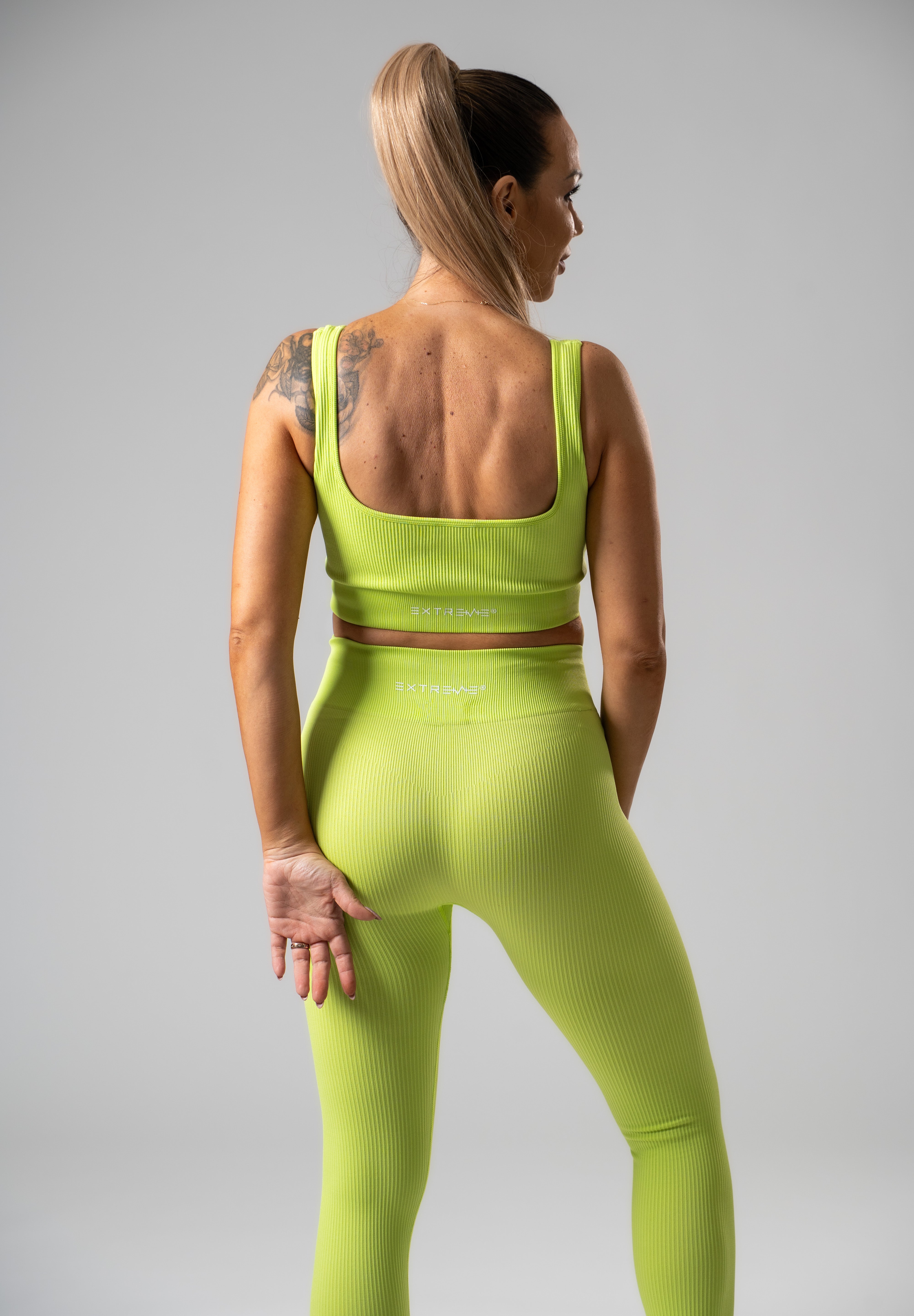 Leggings lunghi lime Extreme Vibe