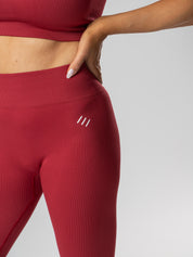 Leggings lunghi rossi Extreme Vibe