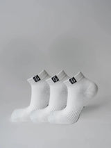  Comfort Nizke Nogavice | Bele (3 pari)
