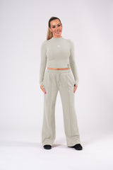 Extreme Edge – Soft Skin Longline Top | Cream