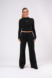 Maglietta a maniche lunghe nera Extreme Edge