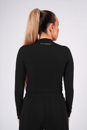 Maglietta a maniche lunghe nera Extreme Edge