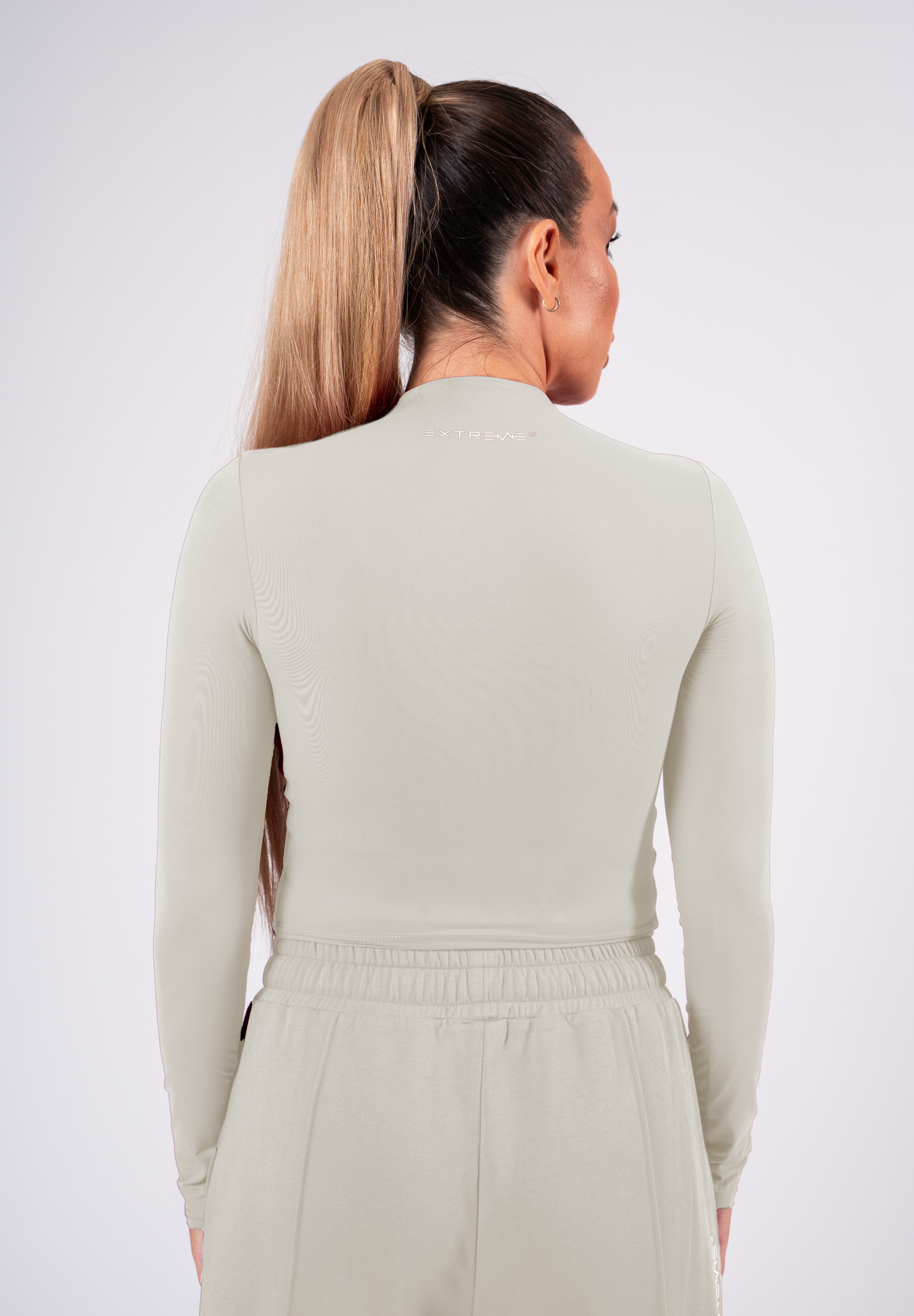 Maglietta a maniche lunghe crema  Extreme Edge