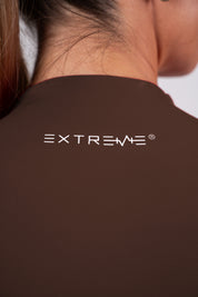 Majica z dolgimi rokavi rjava Extreme Edge