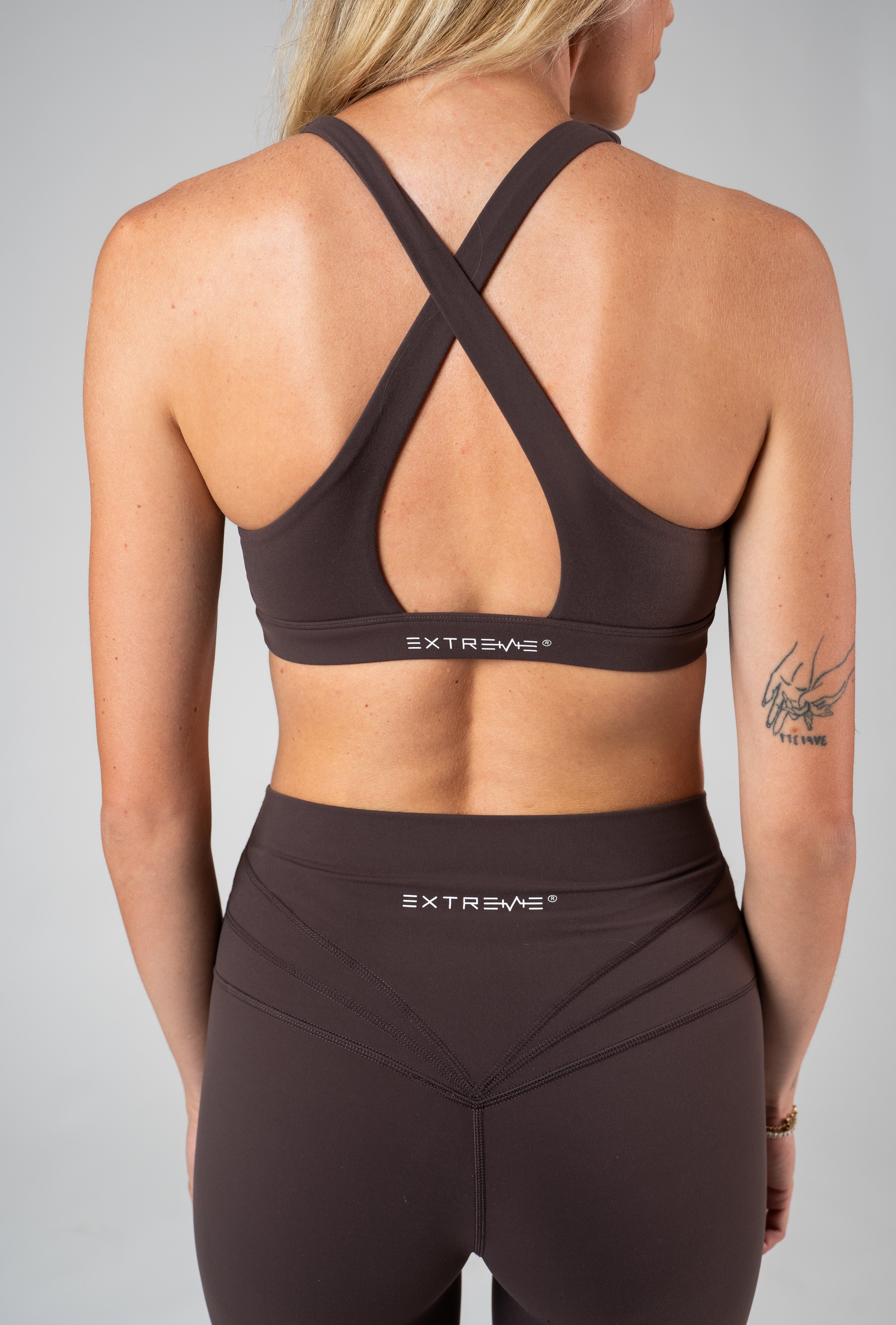 Reggiseno sportivo marrone Extreme Soft