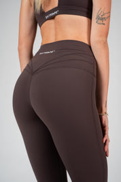 Leggings lunghi marroni Extreme Soft