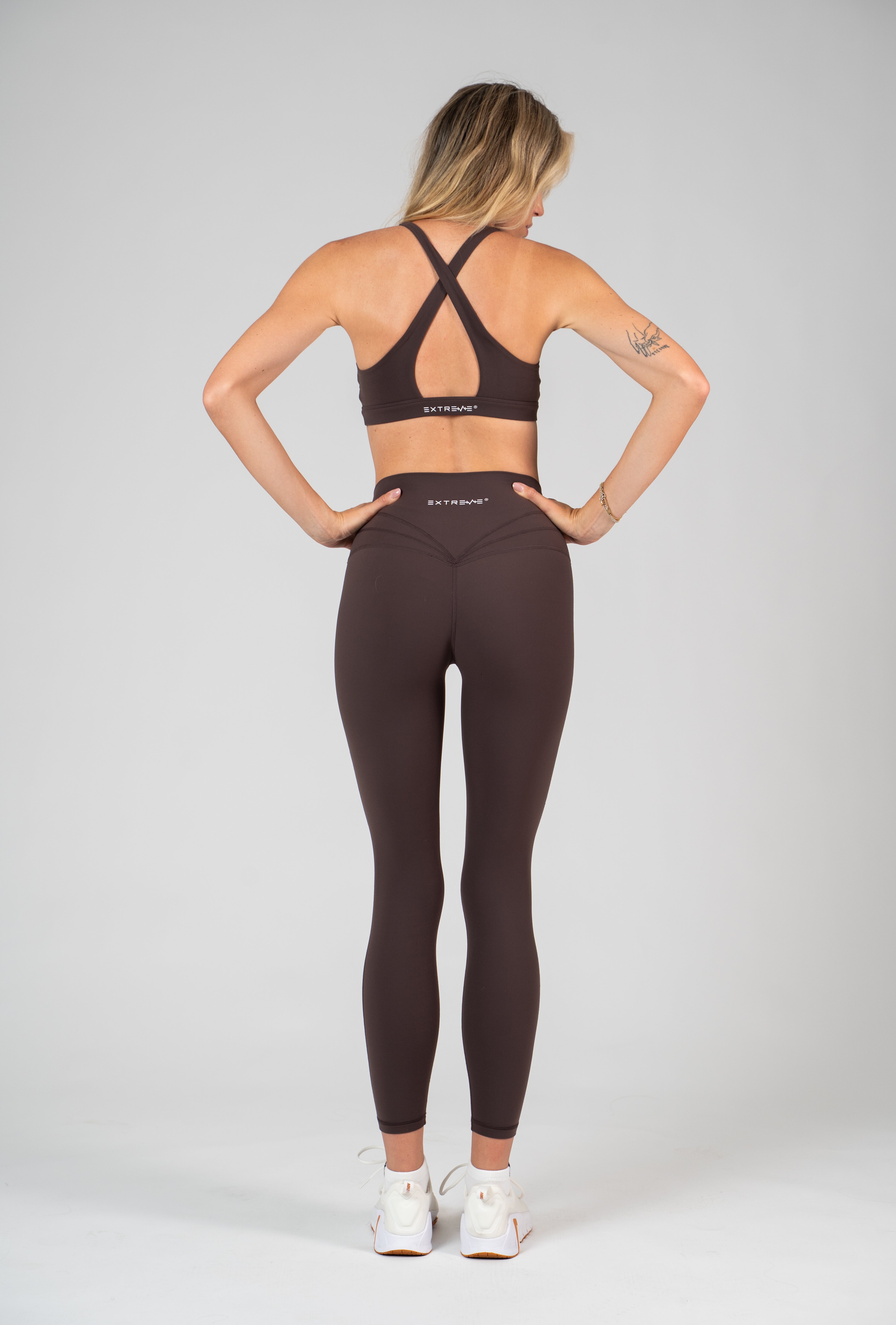 Reggiseno sportivo marrone Extreme Soft