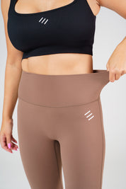 Pantaloni flare marroni Extreme Serenity