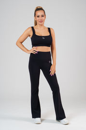 Kalhoty zvonové černé Extreme Serenity