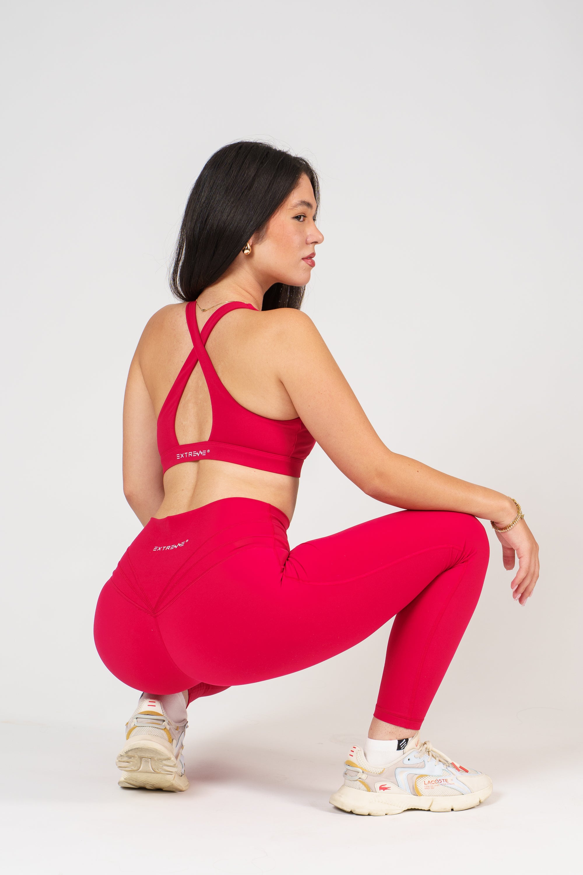 Leggings lunghi rossi Extreme Soft