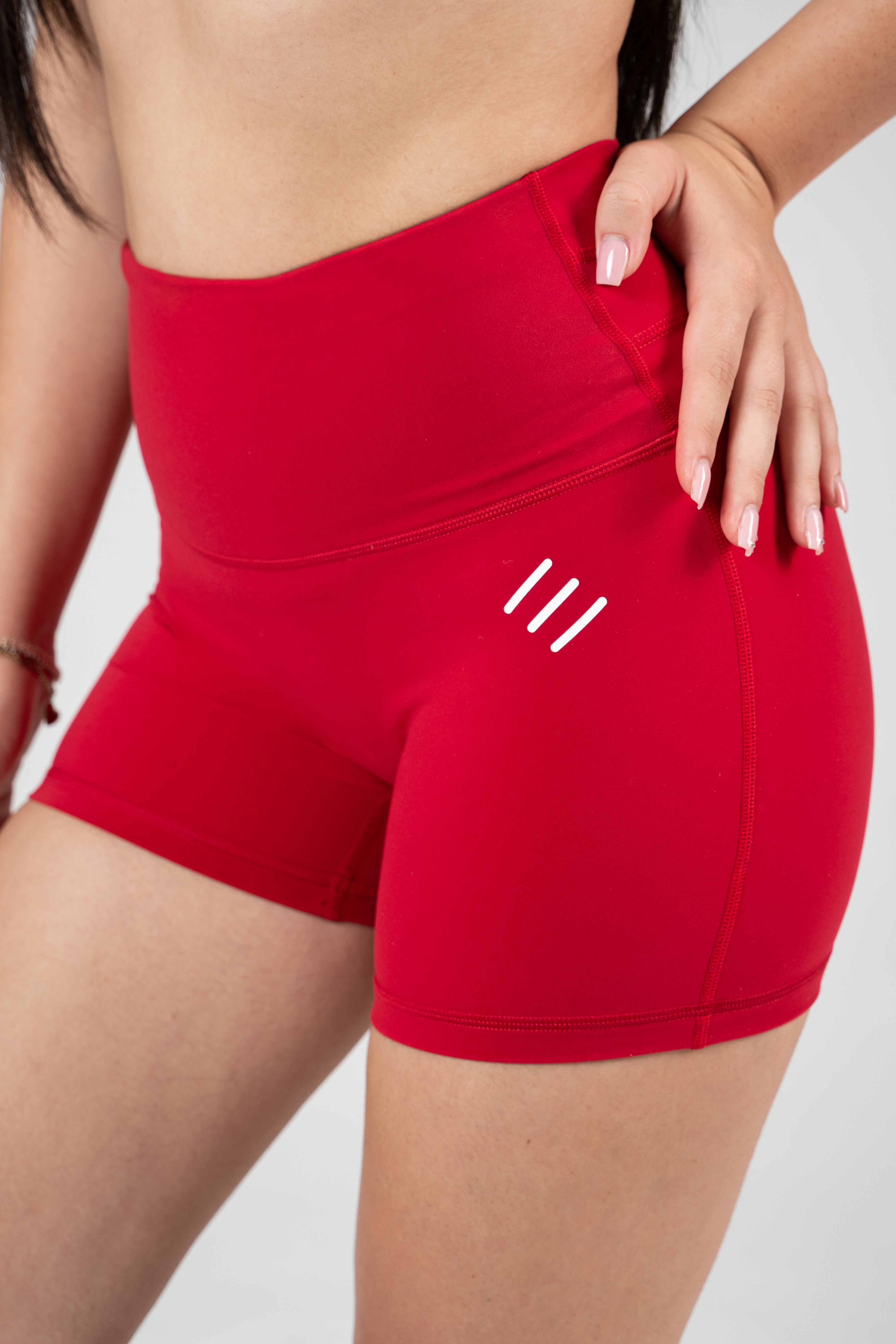 Kratke tajice crvene Extreme Soft