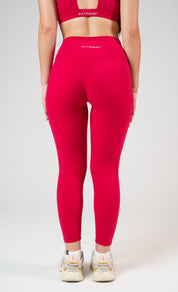 Leggings lunghi rossi Extreme Soft