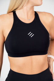 Reggiseno sportivo nero Extreme Soft